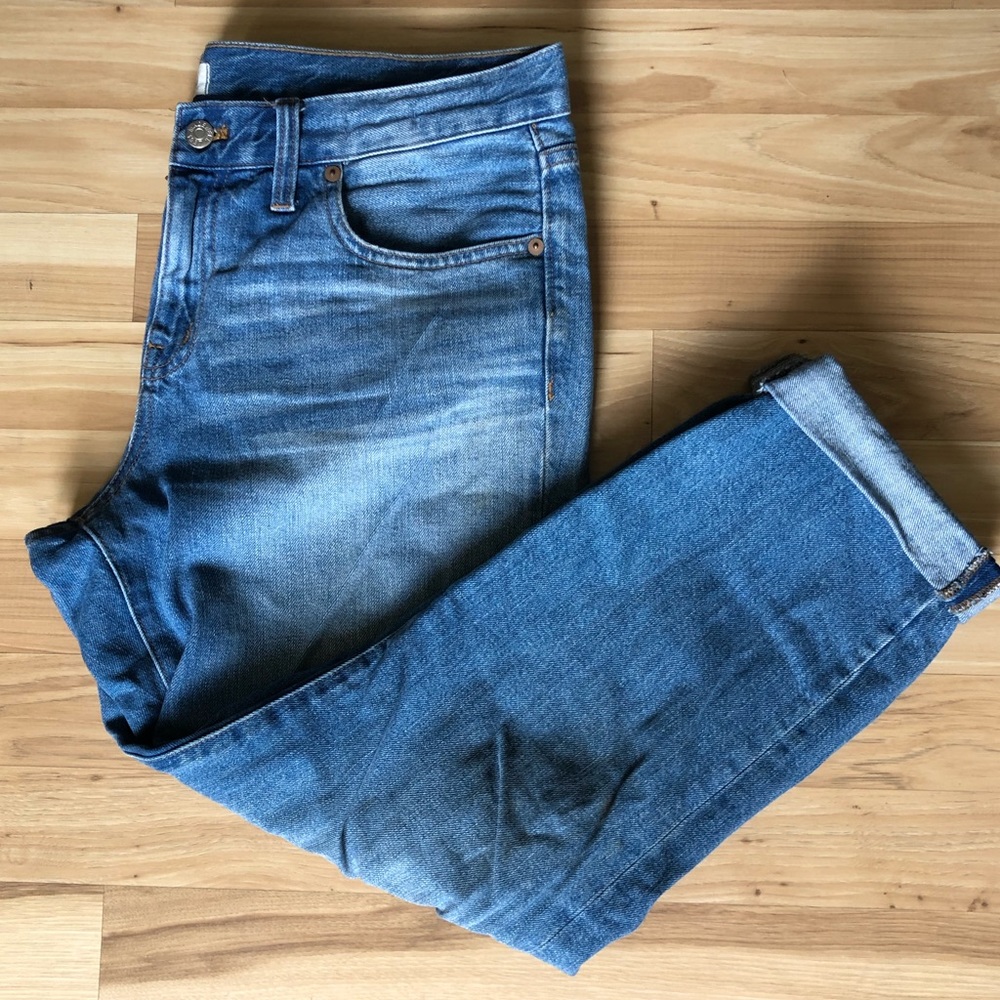 Madewell Cropped Boy Jean